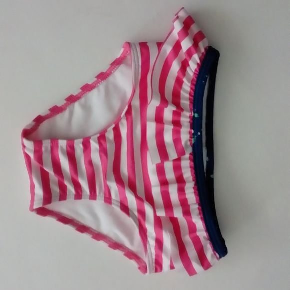 Harper Canyon Ruffle Rashguard Swimsuit Set 12M - Picture 3 of 8